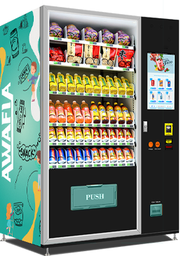 Refrigerated Drinks & Snacks Combo Vending Machine in UAE, Saudi Arabia and Qatar 